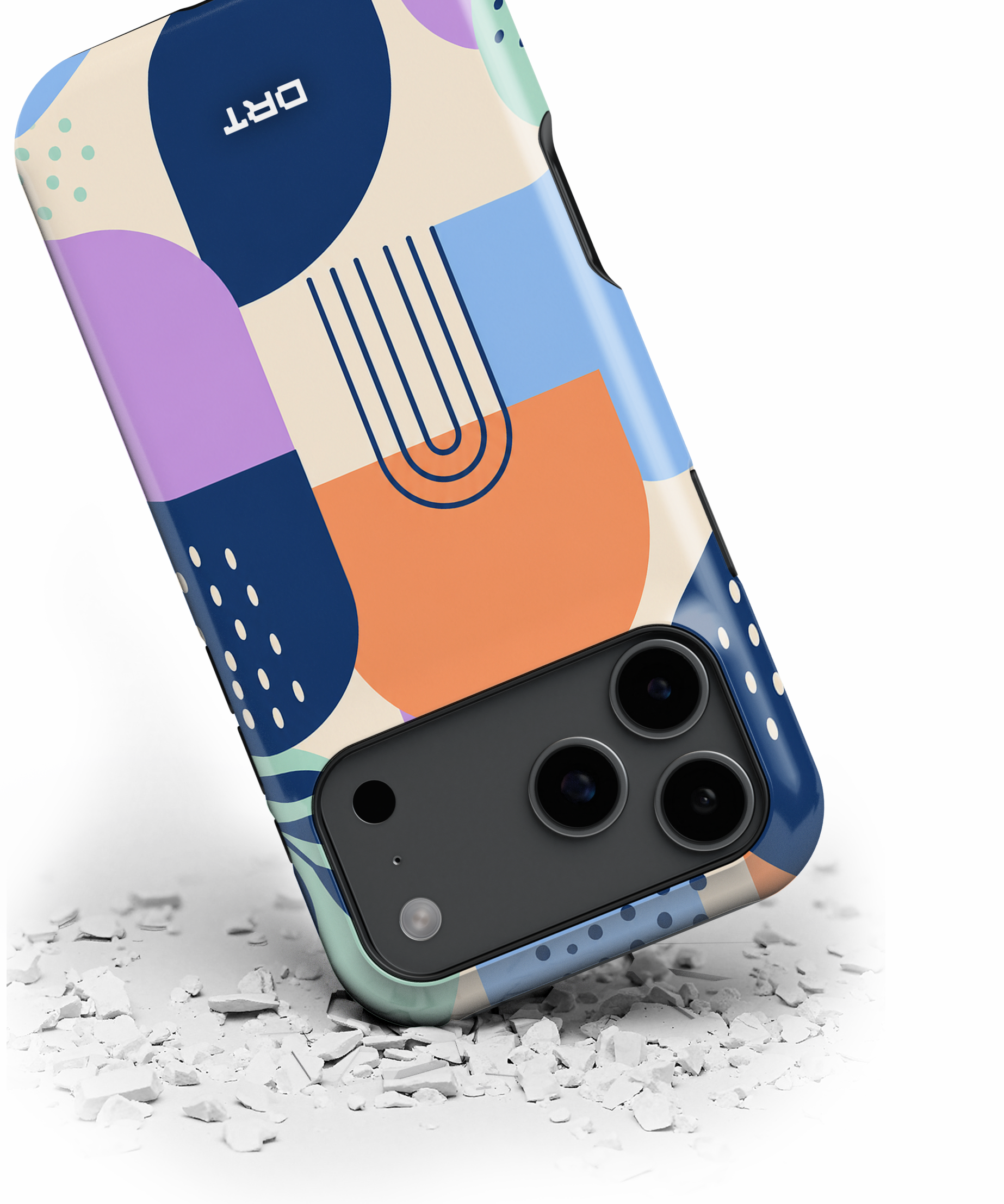 Abstract Arch Mosaic Magnetic Impact Phone Case