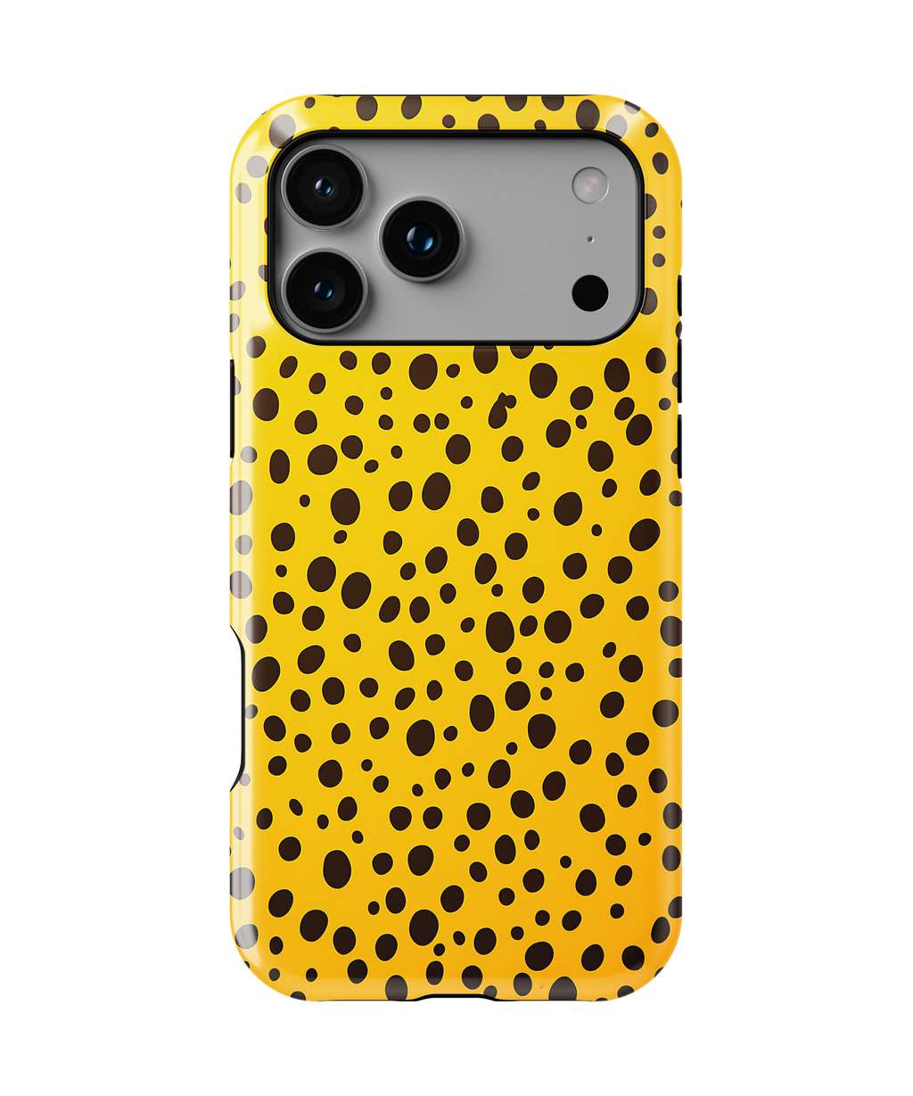 Leopard Spot Magnetic Phone Case — Impact-Resistant Protective Cover