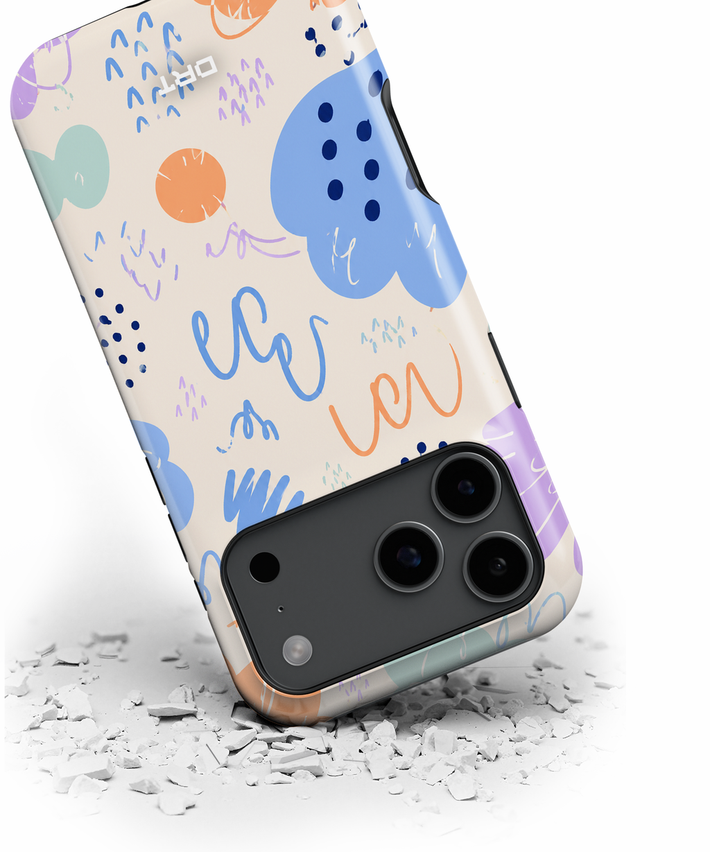 Abstract Doodle Magnetic Impact Phone Case