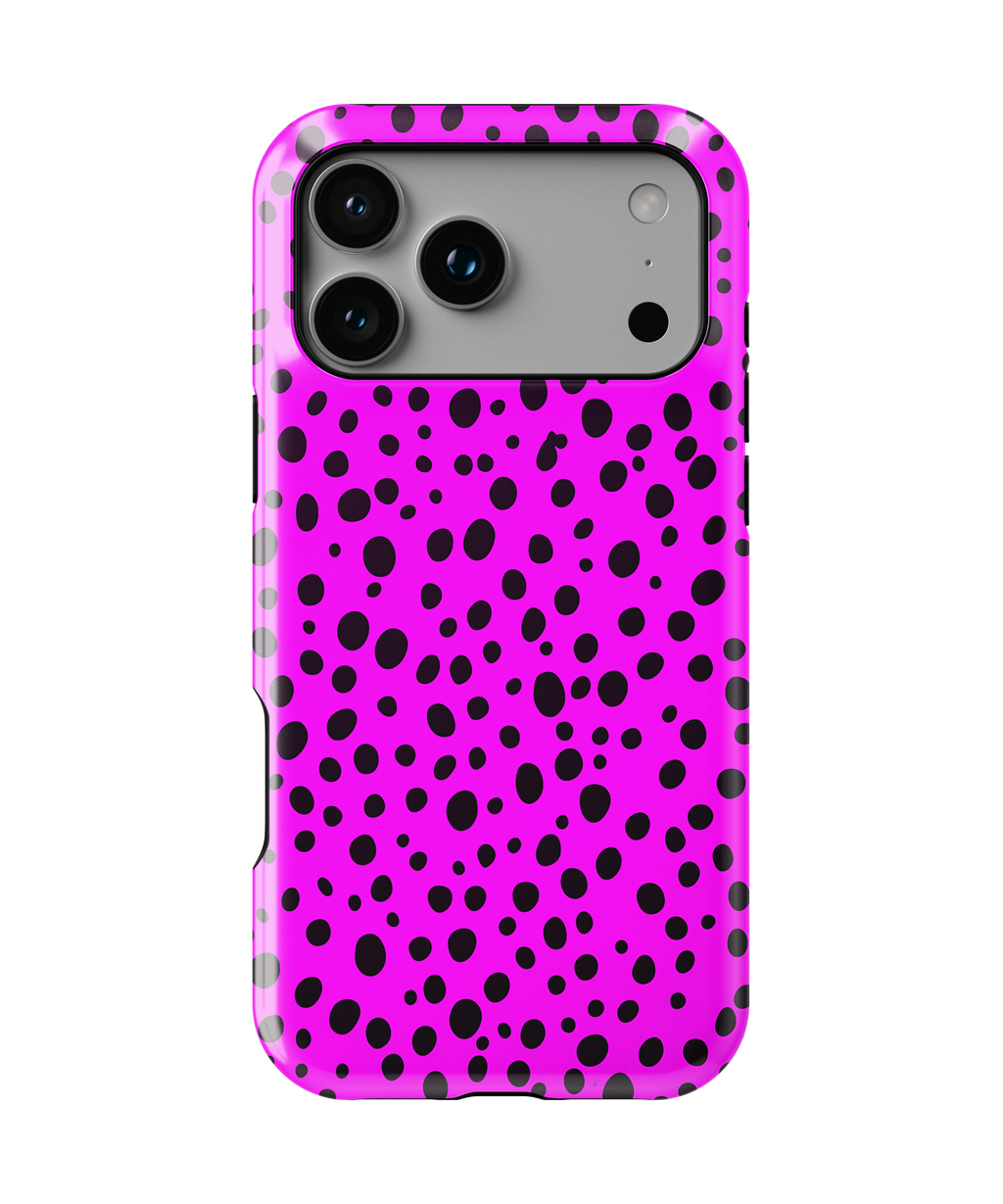 Pink Leopard Print Magnetic Impact-Resistant Phone Case