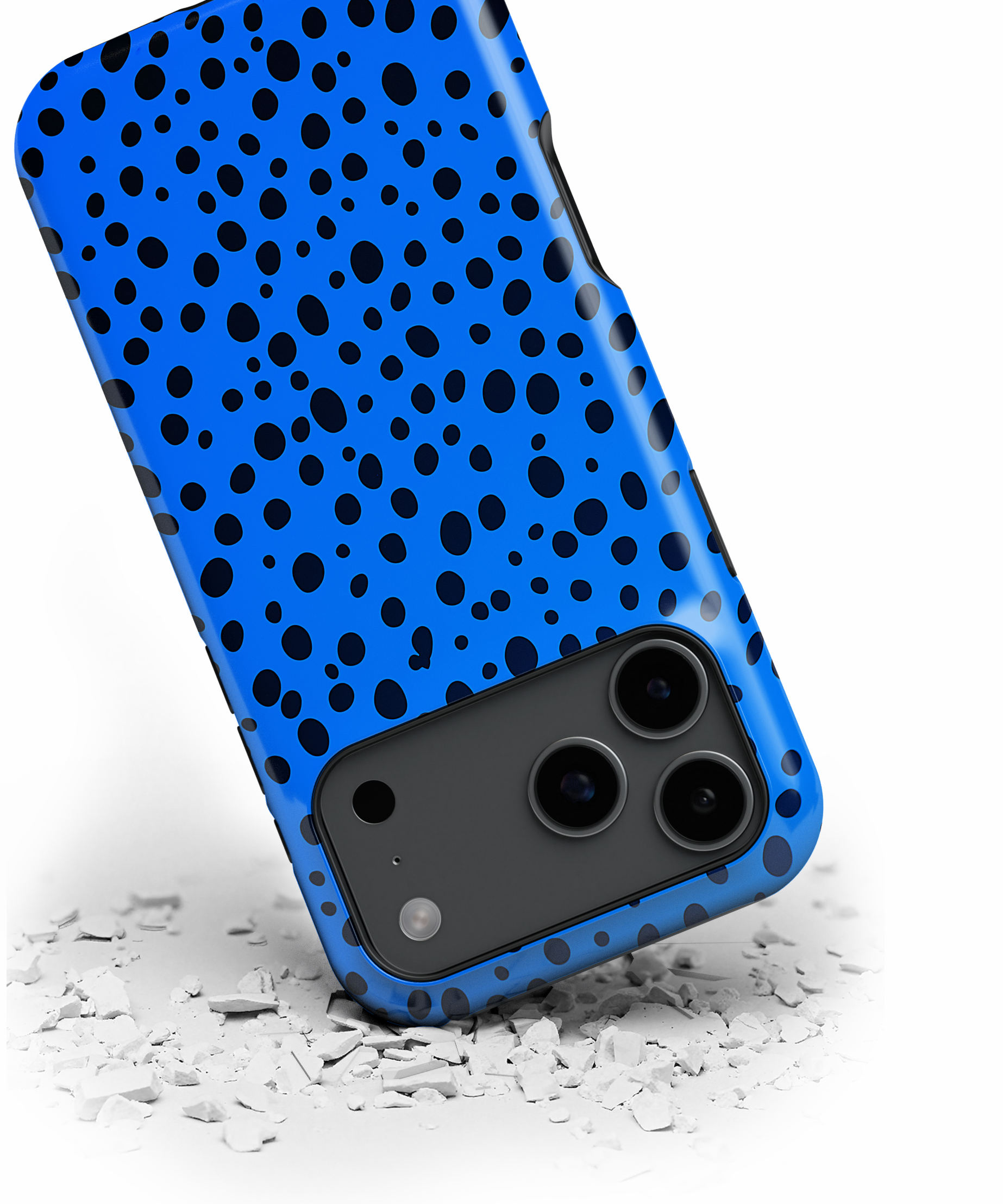 Blue Speckle Magnetic Impact-Resistant Phone Case