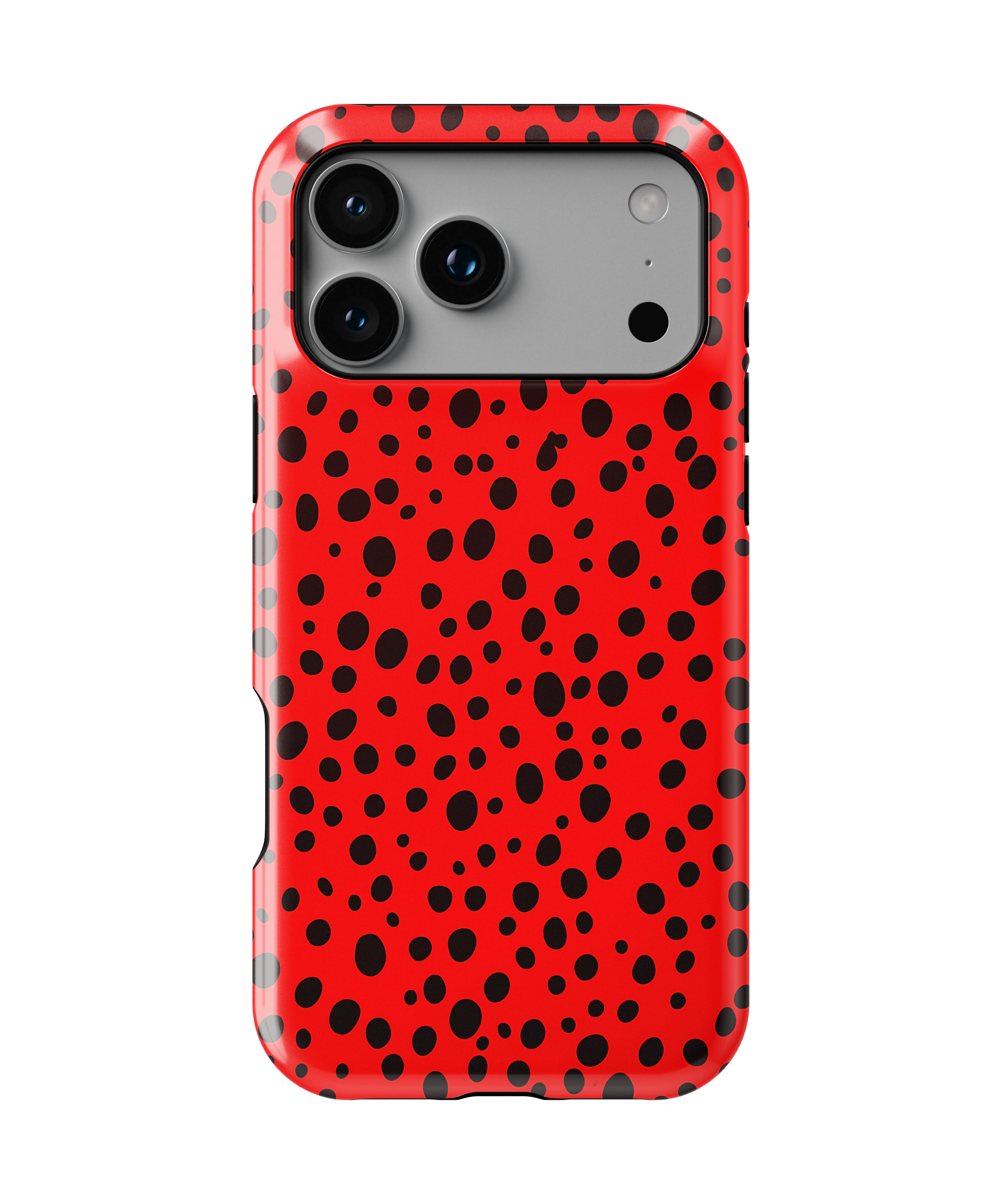 Red Dalmatian Spot Magnetic Impact-Resistant Phone Case