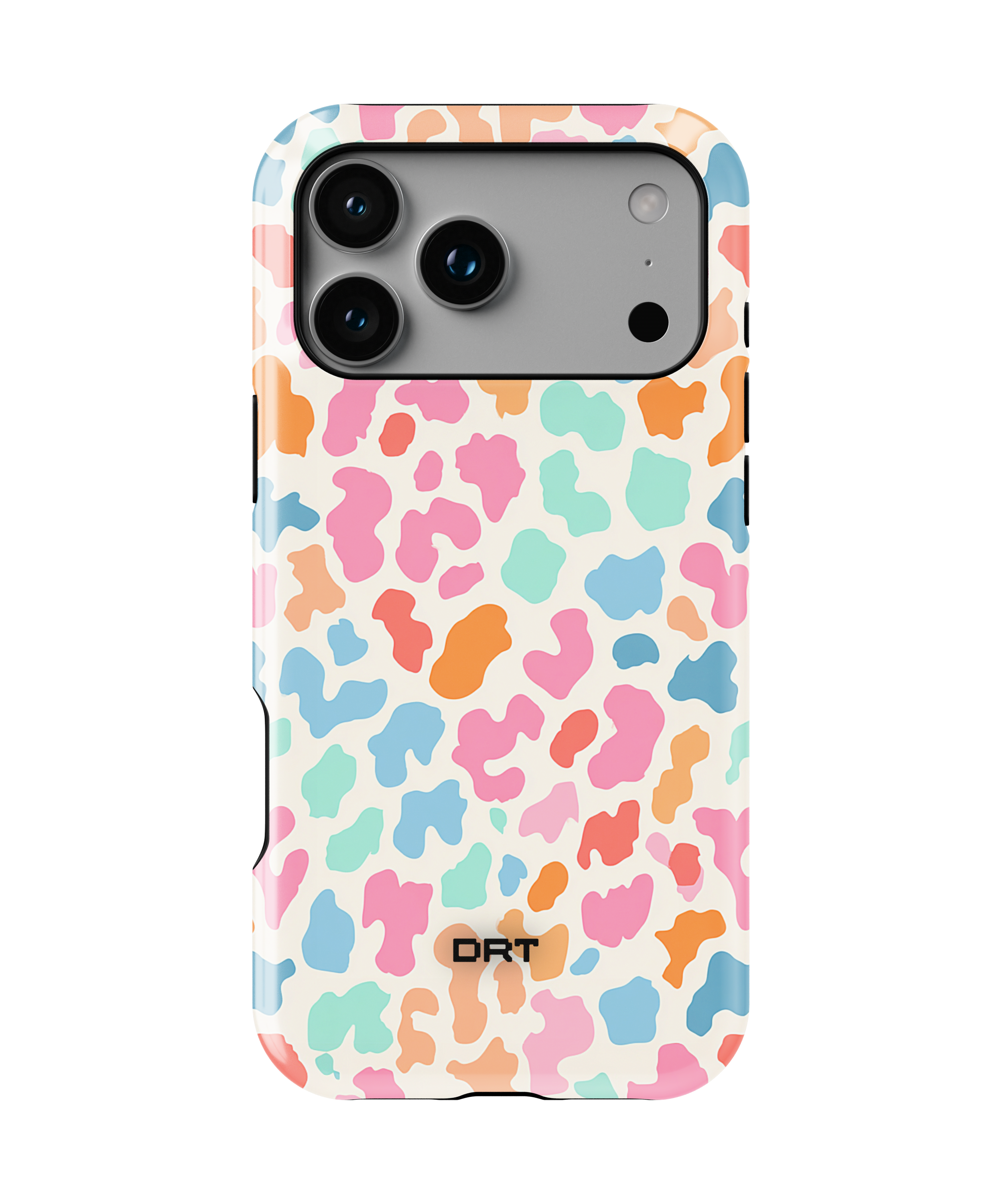 Colorful Pastel Leopard Magnetic Impact Phone Case