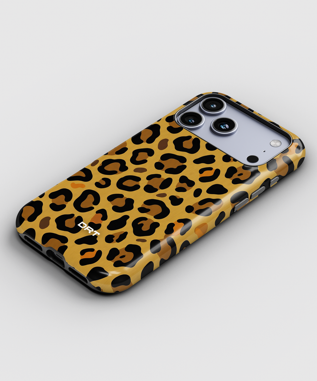 Leopard Print Magnetic Impact Phone Case — Slim Protective iPhone Cover