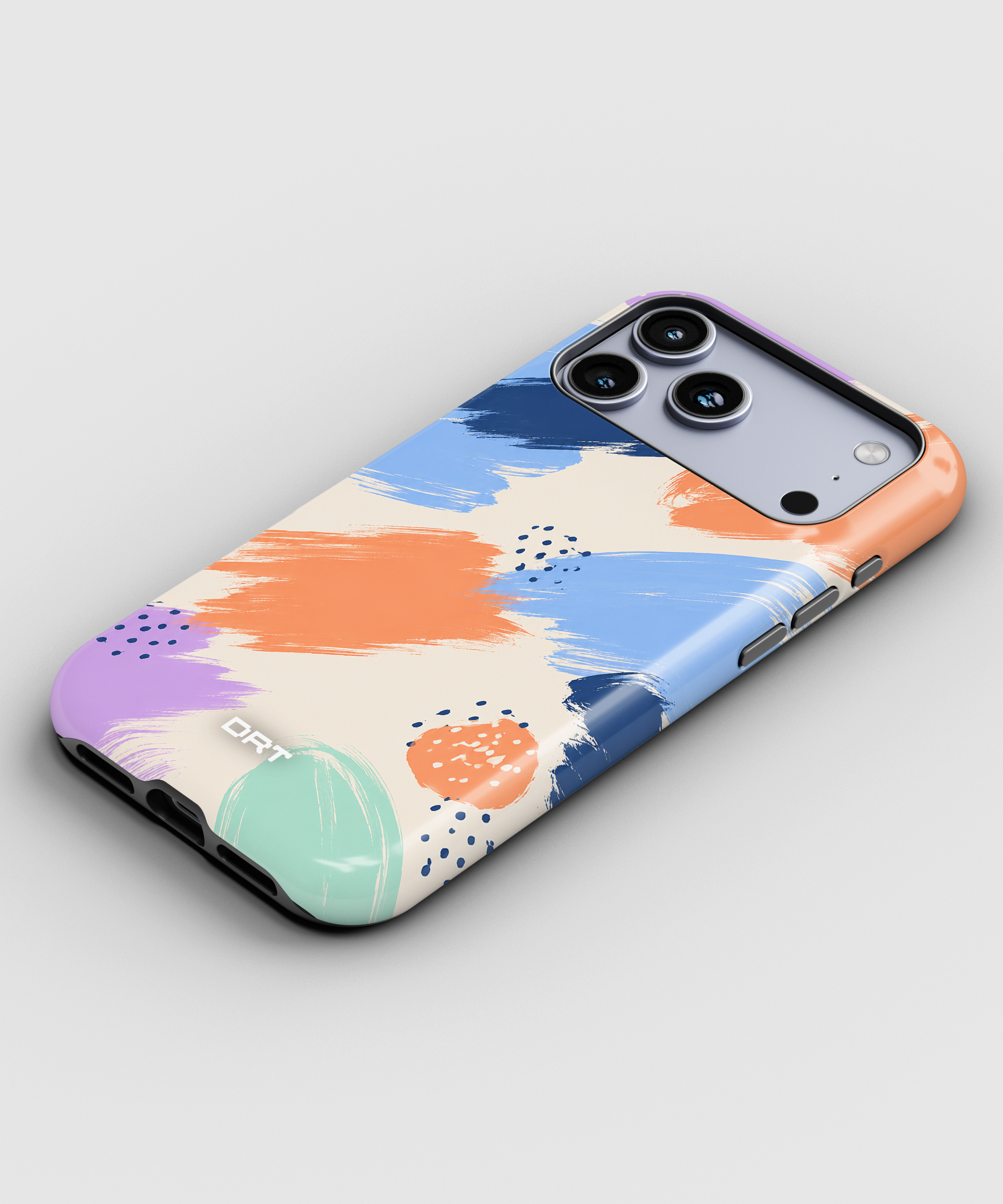 Abstract Brushstroke Magnetic Impact-Resistant Phone Case