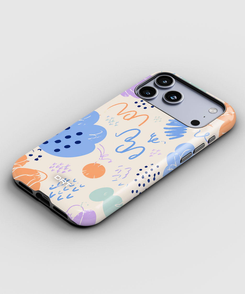 Abstract Doodle Magnetic Impact Phone Case
