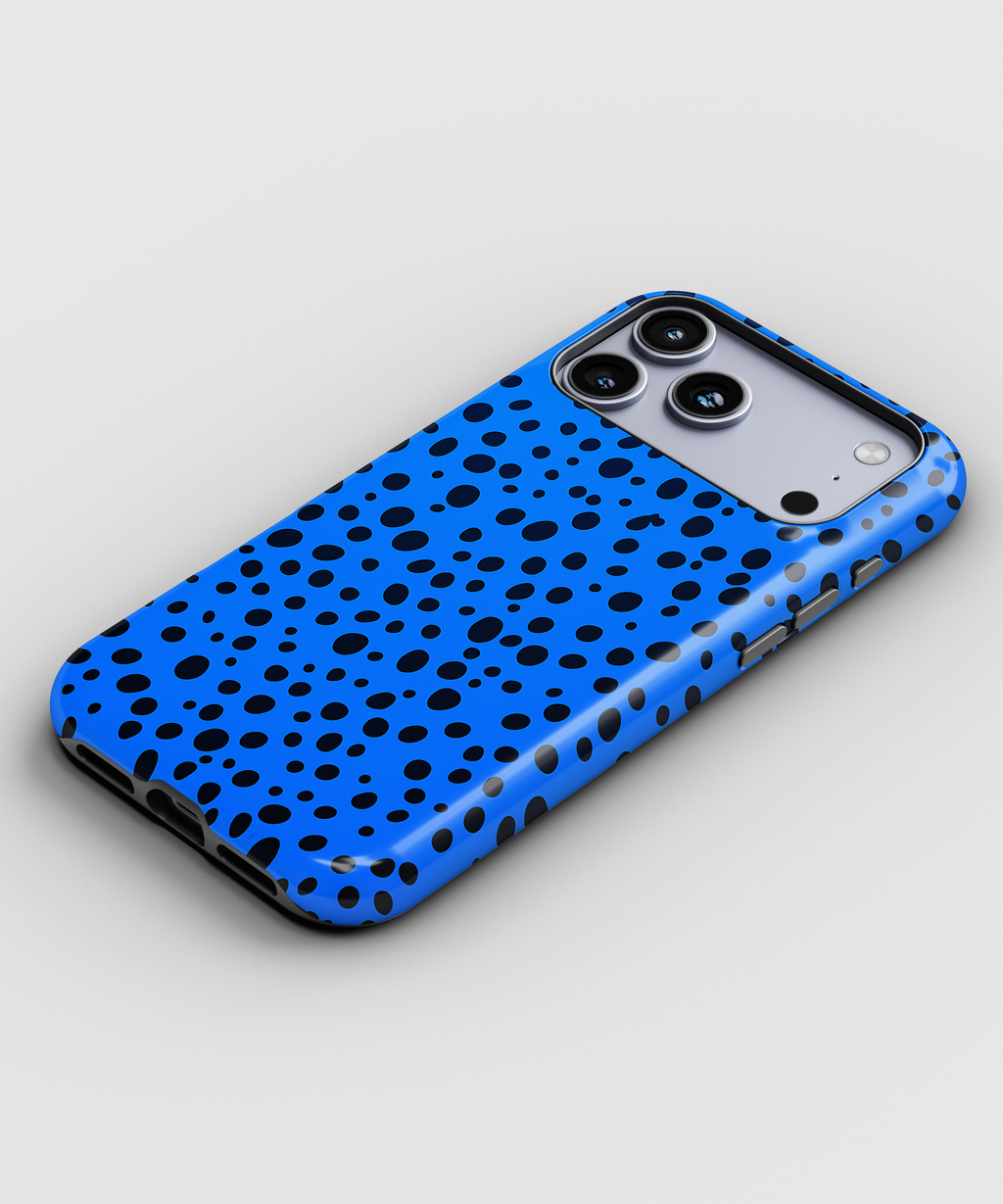 Blue Speckle Magnetic Impact-Resistant Phone Case