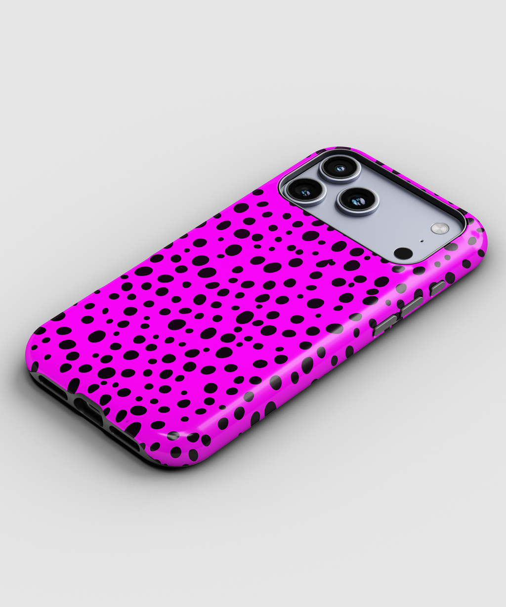 Pink Leopard Print Magnetic Impact-Resistant Phone Case