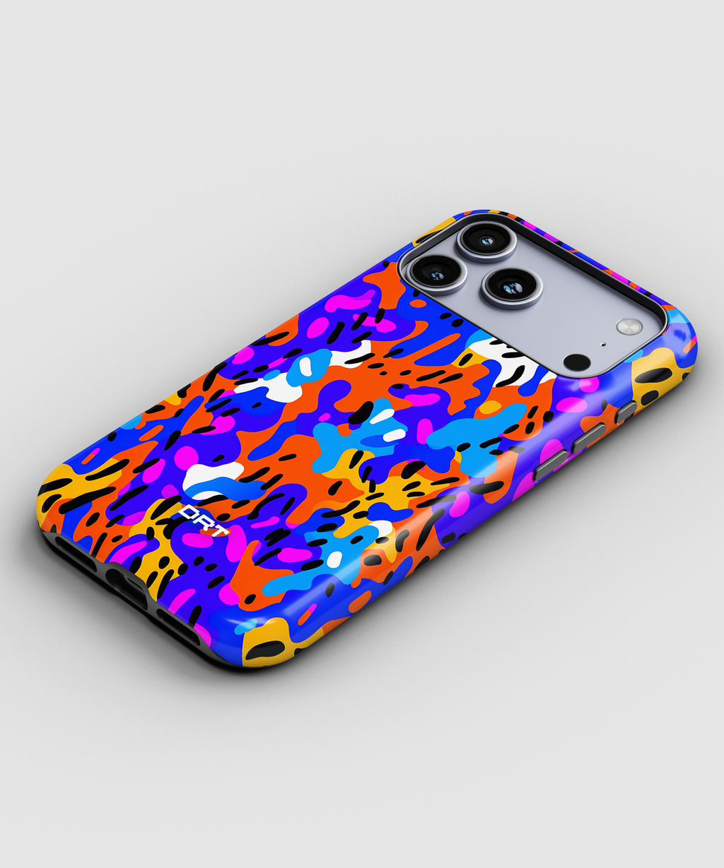 Phone Case — Bold Abstract Camo Magnetic Impact-Resistant Case