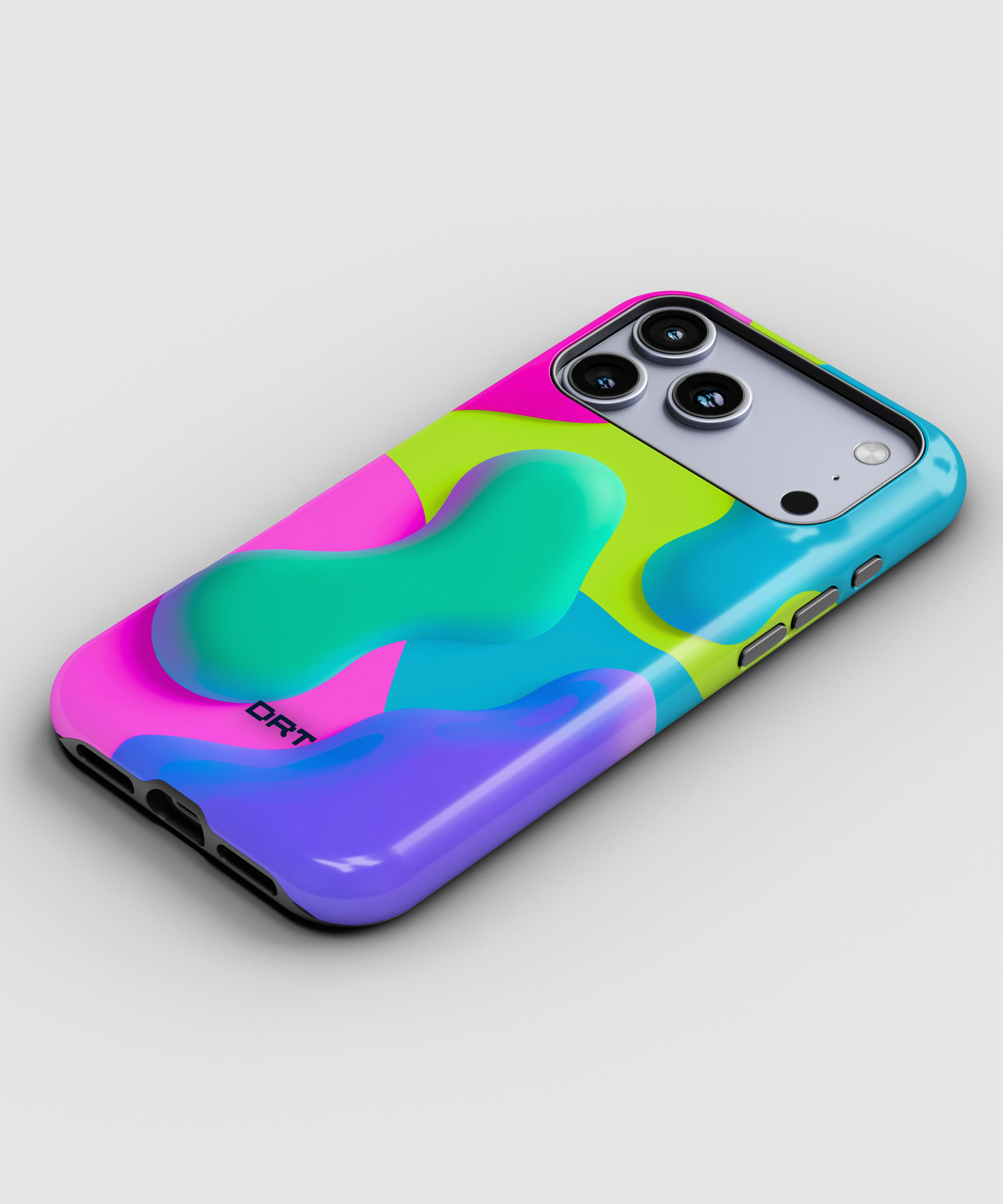 Colorful 3D Abstract Magnetic Impact-Resistant Phone Case