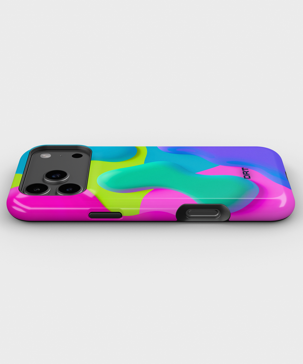 Colorful 3D Abstract Magnetic Impact-Resistant Phone Case