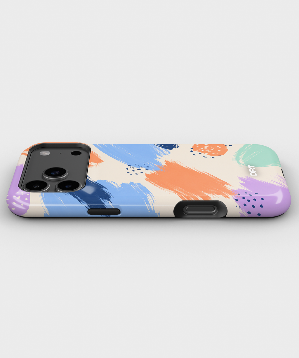 Abstract Brushstroke Magnetic Impact-Resistant Phone Case