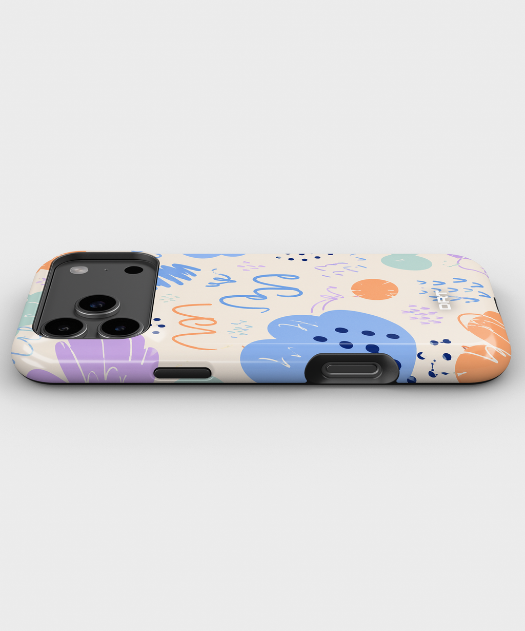 Abstract Doodle Magnetic Impact Phone Case