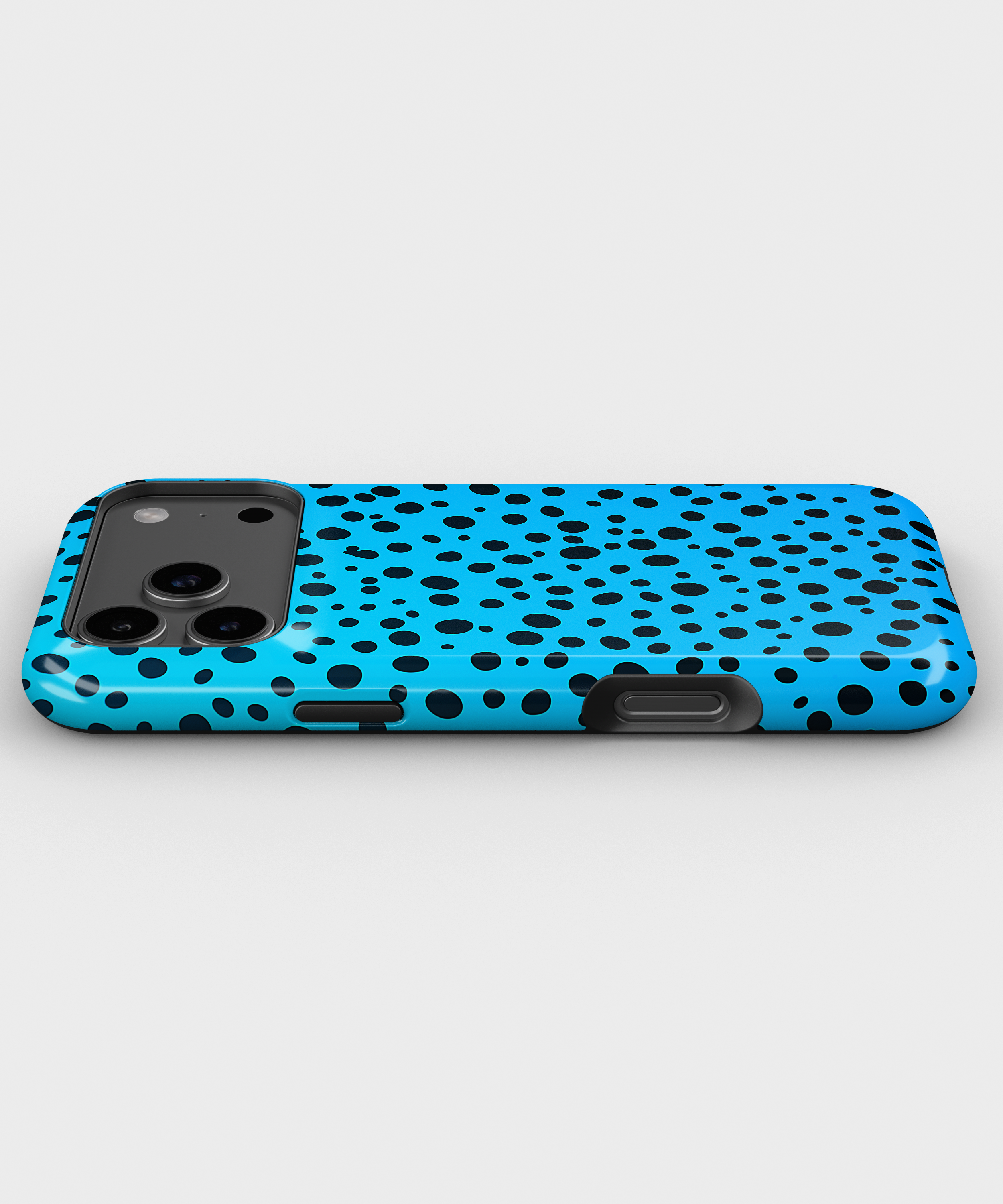 Blue Dalmatian Dot Magnetic Impact-Resistant Phone Case