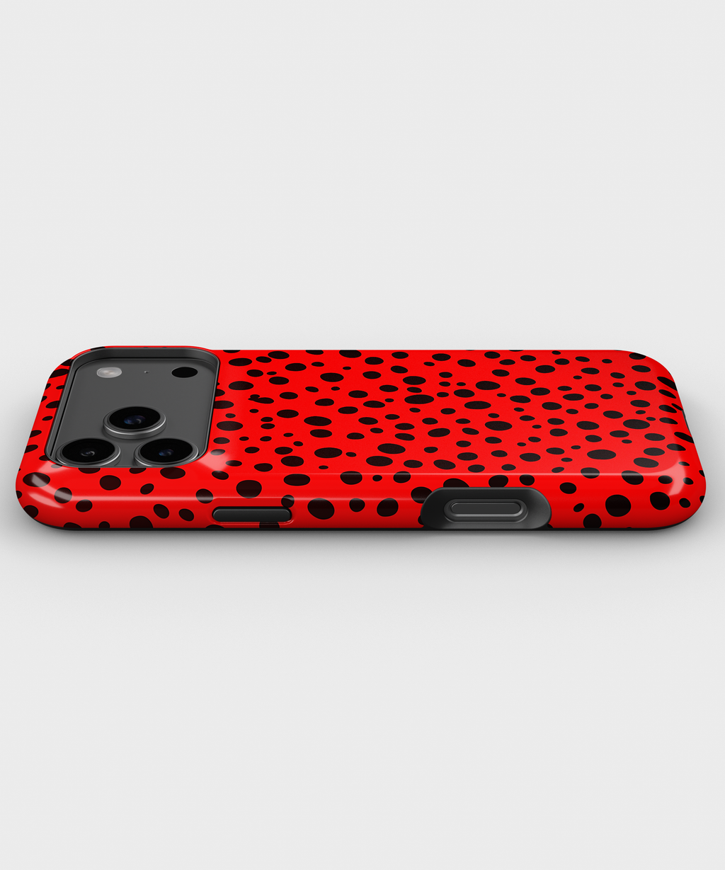 Red Dalmatian Spot Magnetic Impact-Resistant Phone Case