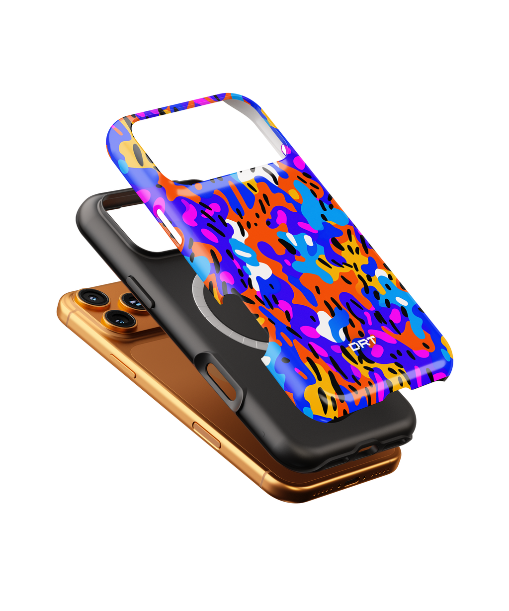 Phone Case — Bold Abstract Camo Magnetic Impact-Resistant Case