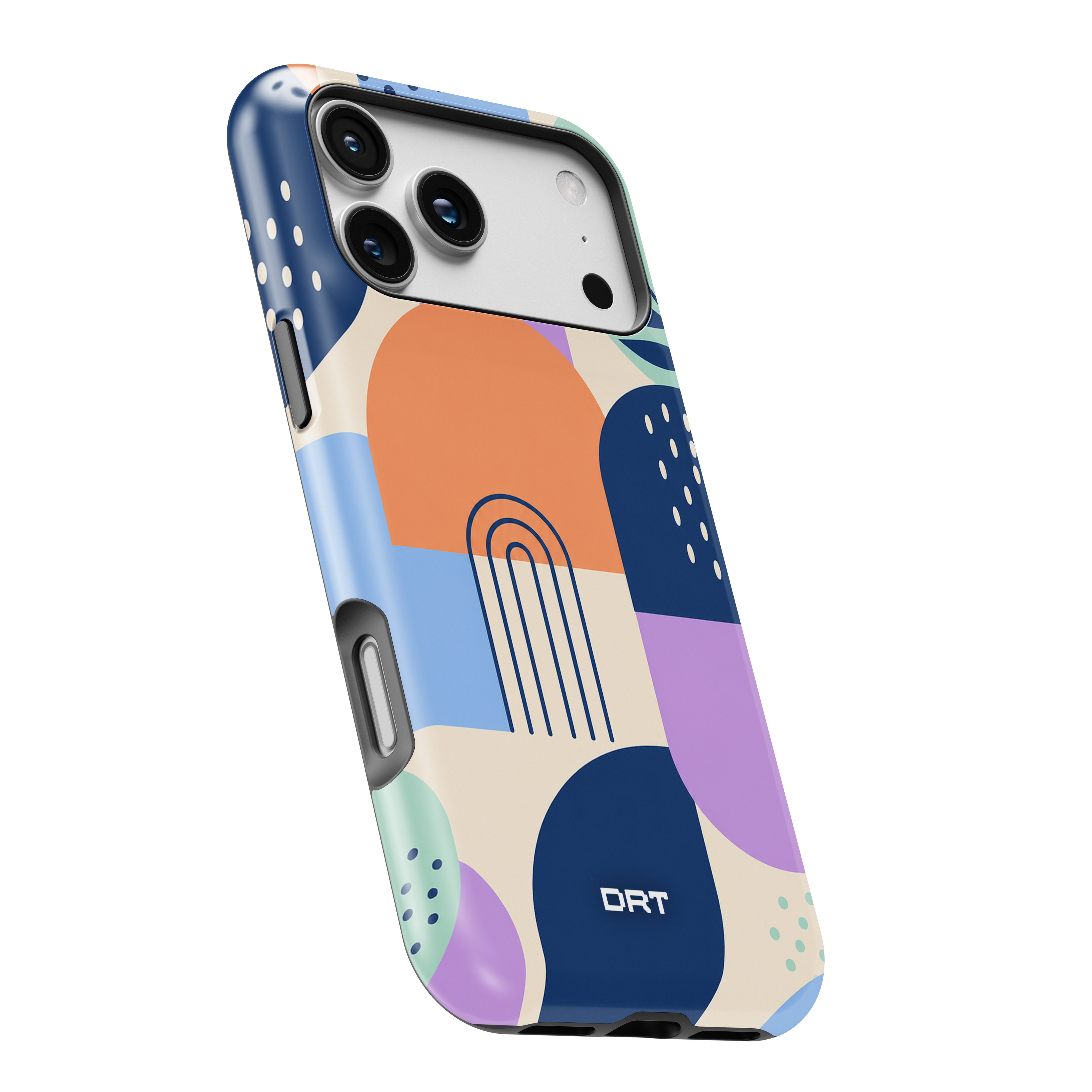 Abstract Arch Mosaic Magnetic Impact Phone Case