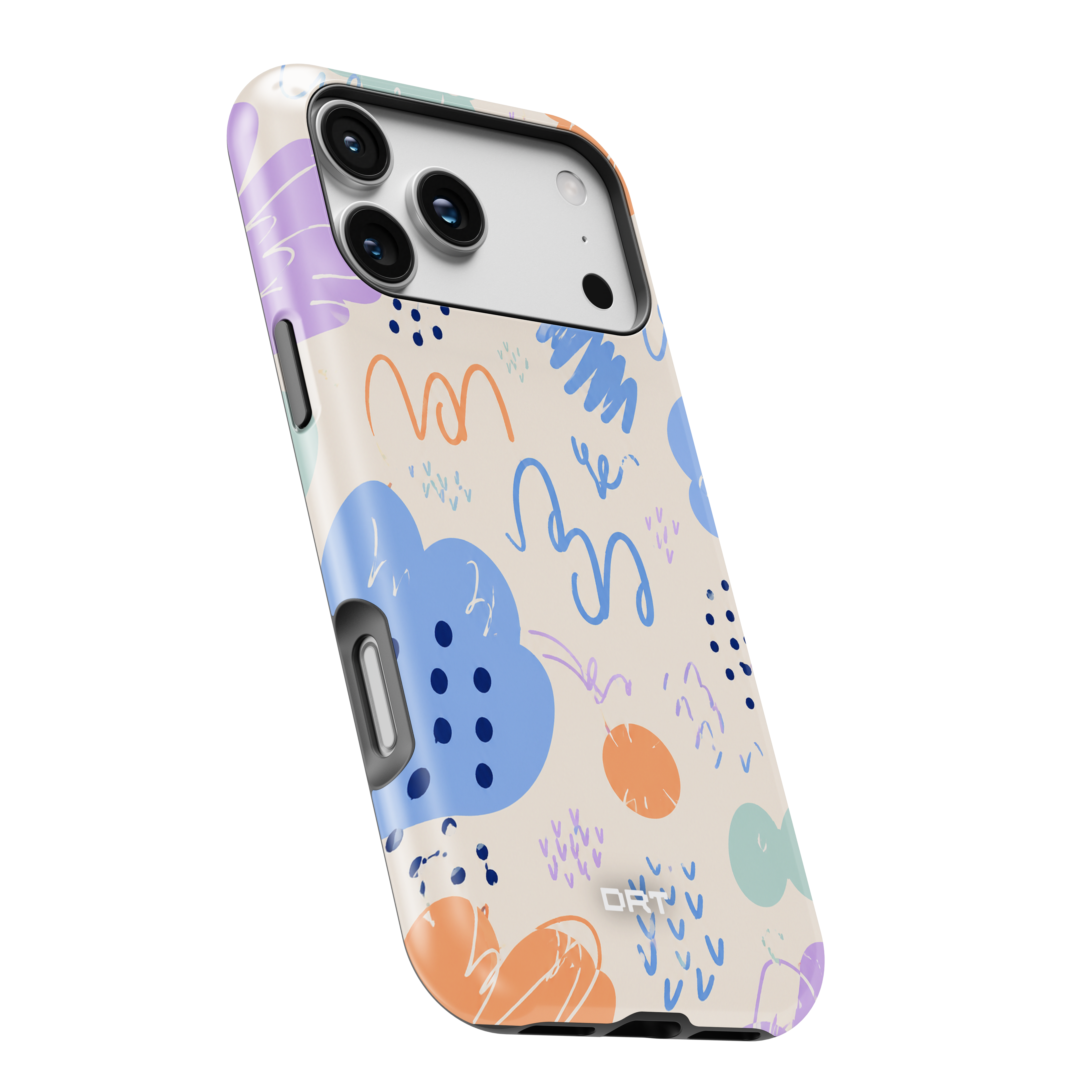 Abstract Doodle Magnetic Impact Phone Case