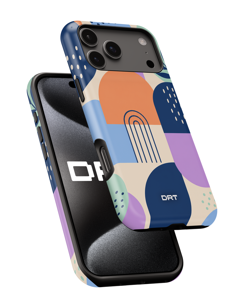 Abstract Arch Mosaic Magnetic Impact Phone Case