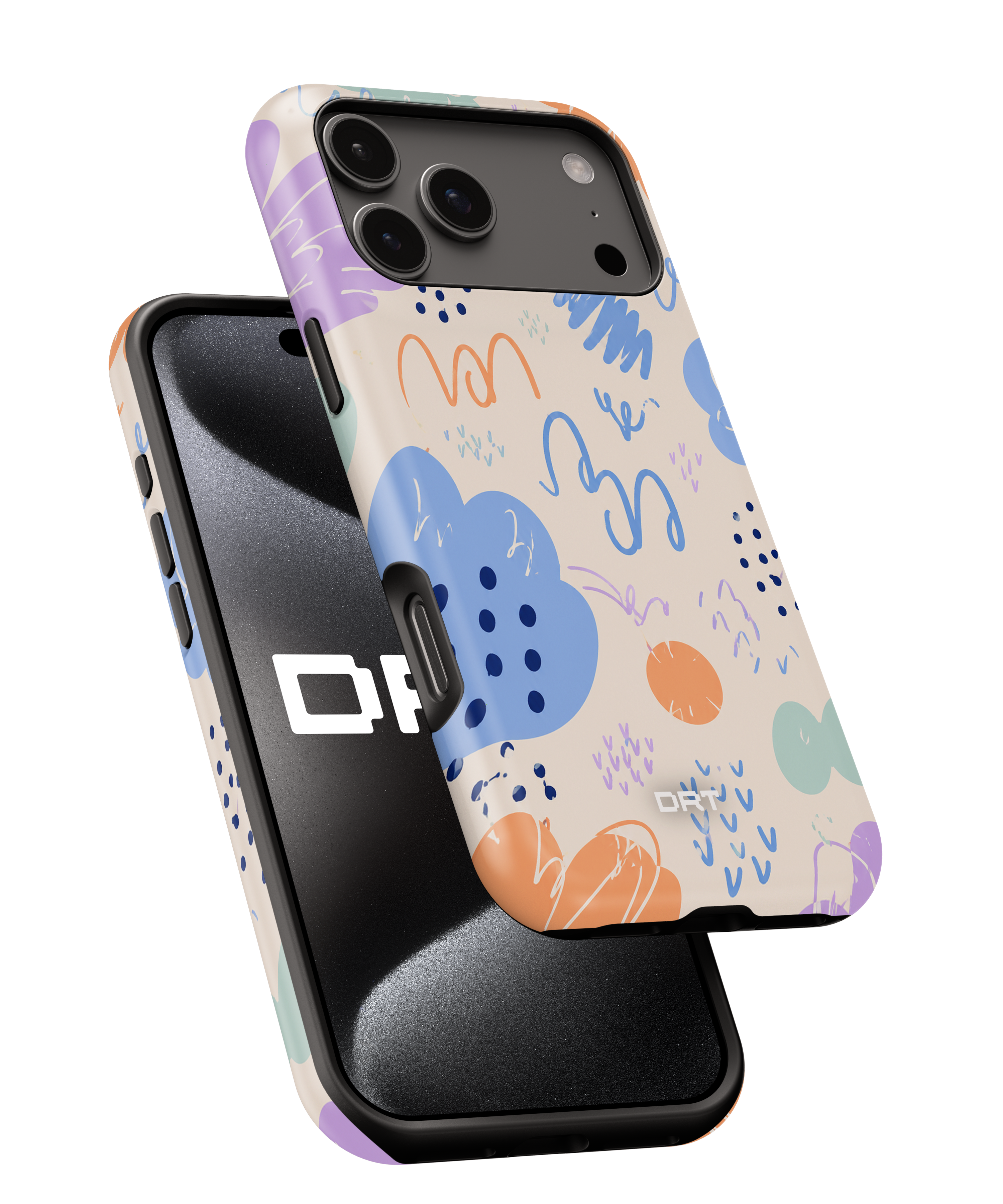 Abstract Doodle Magnetic Impact Phone Case