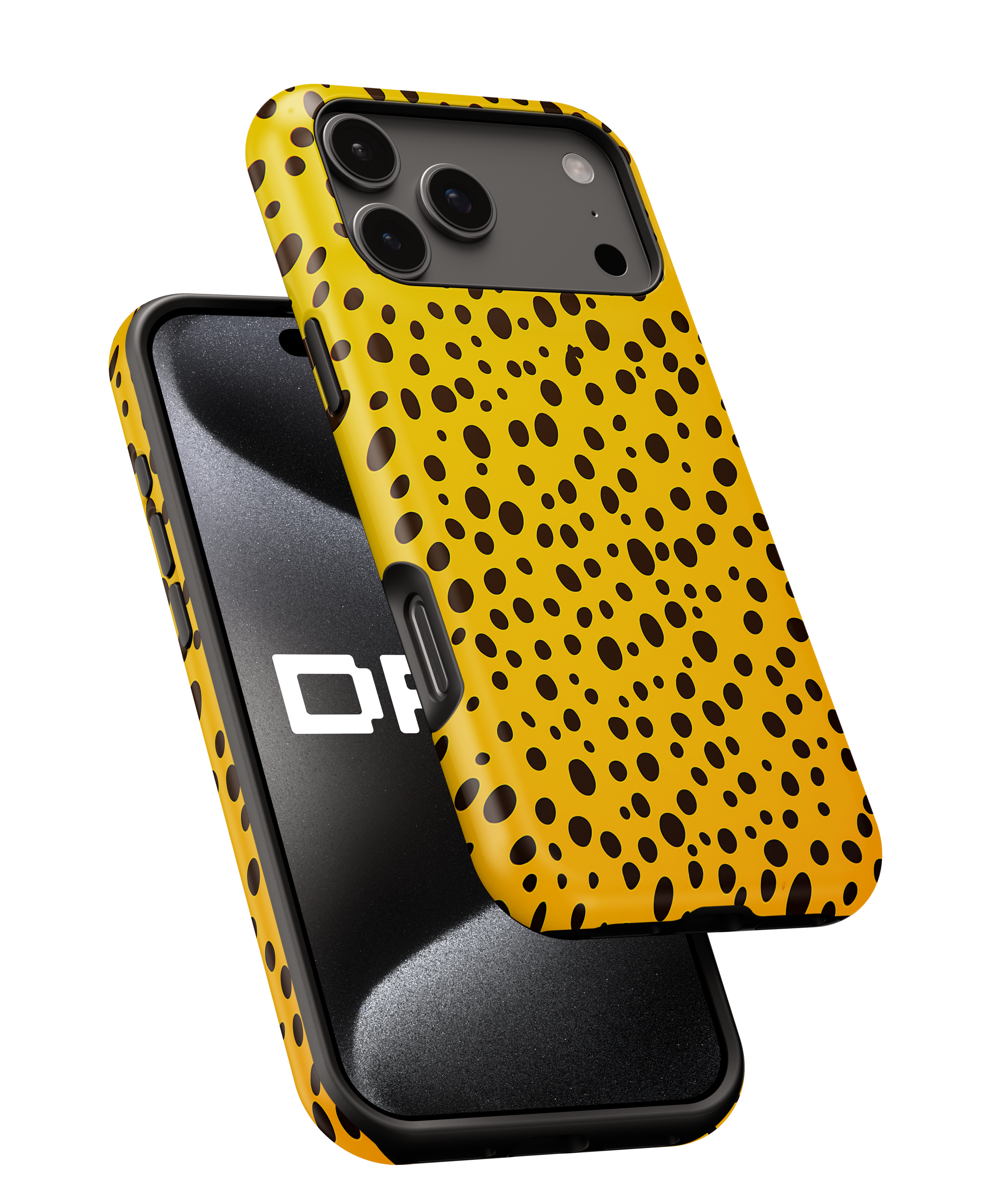 Leopard Spot Magnetic Phone Case — Impact-Resistant Protective Cover