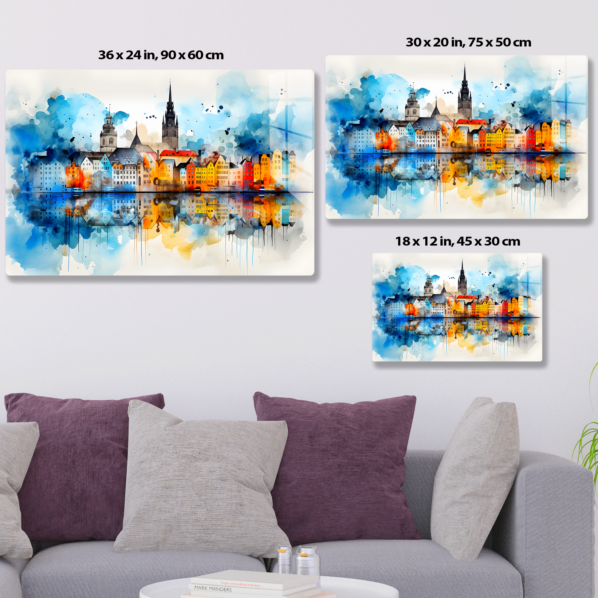 Hamburg, Germany Watercolor (Acrylic)Dazzling Acrylic Prints Hamburg, Germany Watercolor - A Mesmerizing Fusion of Modern Craftsmanship &amp; Timeless Design 🖼️✨
 
A Statement Piece with Hamburg, GermaRimaGallery