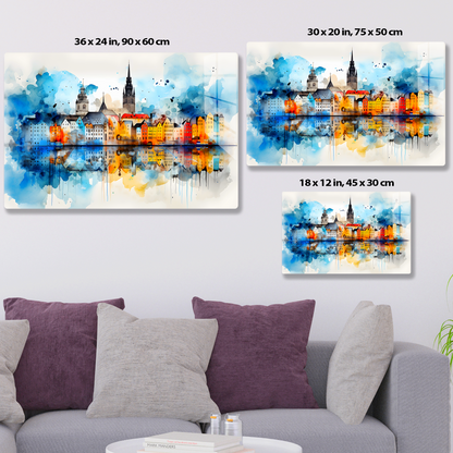 Hamburg, Germany Watercolor (Acrylic)Dazzling Acrylic Prints Hamburg, Germany Watercolor - A Mesmerizing Fusion of Modern Craftsmanship &amp; Timeless Design 🖼️✨
 
A Statement Piece with Hamburg, GermaRimaGallery